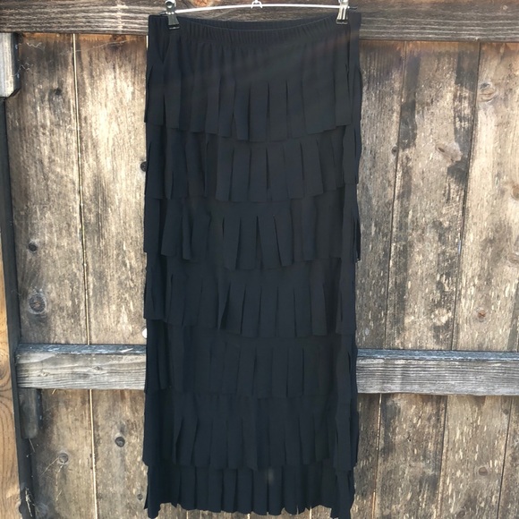 Come N See Dresses & Skirts - •Black Car Wash Skirt•